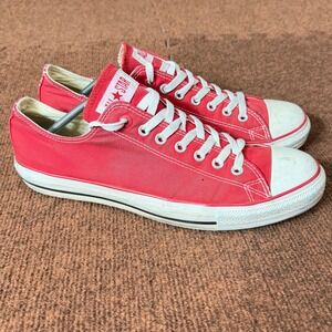 Converse Chuck Taylor All Star Low Product Red Vintage Mens 12 Red 106131F C-